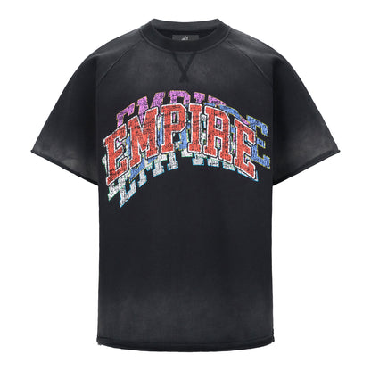Empire Varsity French Terry Oversized Shirt